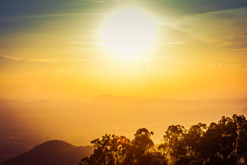 Sunset In The Horizon