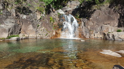 Portugal Lake Waterfall