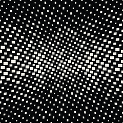 abstract geometric square halftone fading gradient pattern