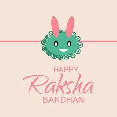 Obraz na płótnie Canvas Happy Raksha Bandhan.