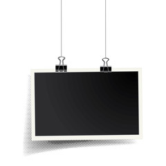 old blank two clip half