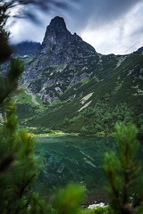 Mountain Lake In High Tatras (Zelenom plese)