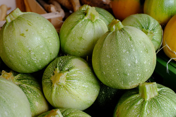 Gemüse auf einem Wochenmarkt