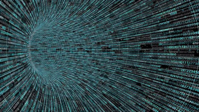 Data Highway 4k Video Animation