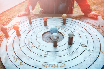 Geocentric system of world - the Central position in the Universe is occupied by a stationary...