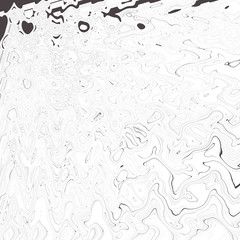 Black and white wave background pattern