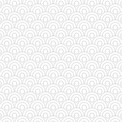 Abstract black circles pattern design decoration background. illustration vector eps10