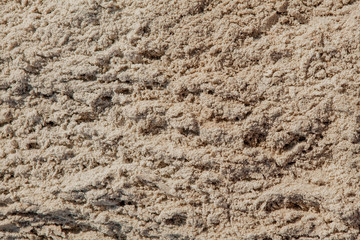 Wet sand texture in the sea shore beach - retro, vintage style look