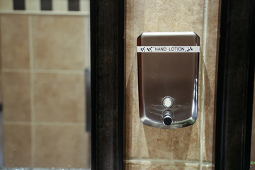 public bathroom soap dispencer