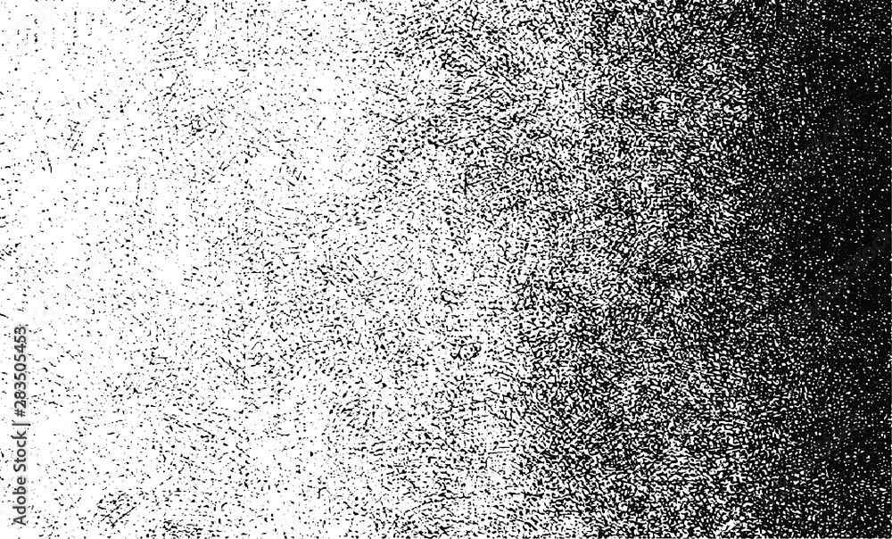 Poster abstract vector noise vanishing. subtle grunge texture overlay with fine particles isolated on a whi