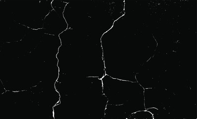 Scratched and Cracked Grunge Urban Background Texture Vector. Dust Overlay Distress Grainy Grungy Effect. Distressed Backdrop Vector Illustration. Isolated Black on White Background. EPS 10.
