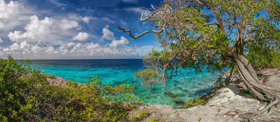 Coast of the island of bonaire in summer © John Anderson