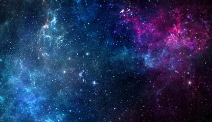 Gardinen Science-Fiction-Tapete. Schönheit des Weltraums. Bunte Grafiken für den Hintergrund, wie Wasserwellen, Wolken, Nachthimmel, Universum, Galaxie, Planeten, © ธนพล สินสร้าง