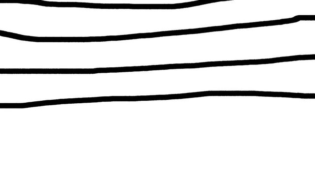 Frame by Frame Grunge Video Transition - Horizontal lines