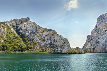 Obraz premium Rocks in the national park Krka, Croatia