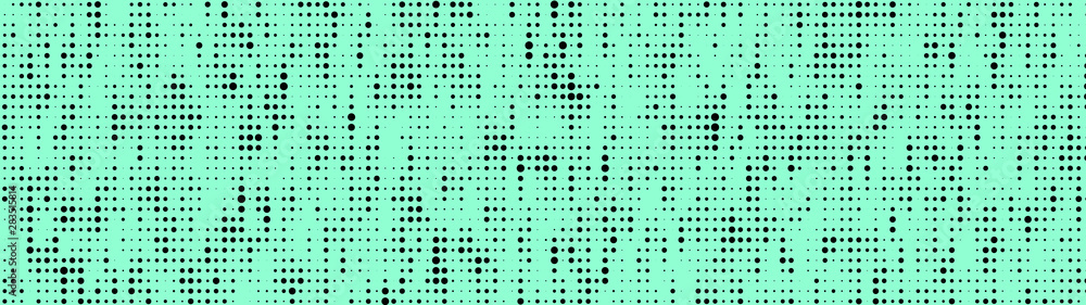 Poster halftone. matrix glitch. cybernetic futuristic background. big data visualization. computer virus. c