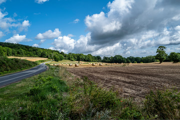 route de la campagne auvergnate