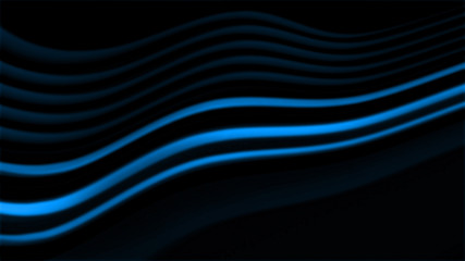 Fototapeta premium 3d abstarct waves background rendering