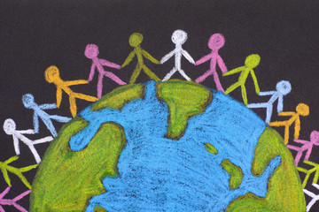 Group of people around the world © Stepan Popov