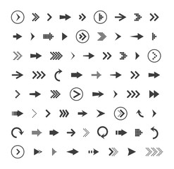 Arrows icon drawing element. Arrows set. Arrow icon. Arrow black colored. vector icon. Arrows vector collection. Vector