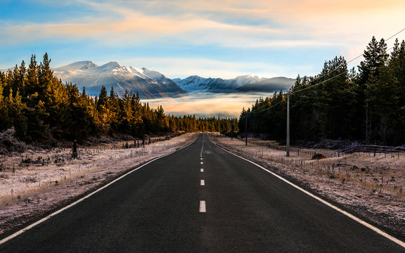 New Zealand road 