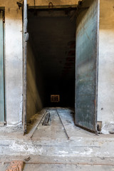 Urban exploration in an abandoned kiln