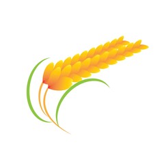rice logo vector