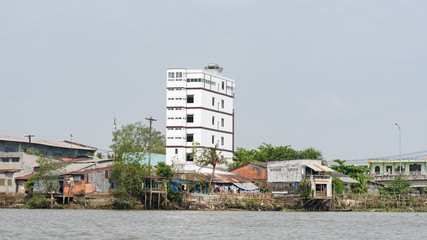 Obraz premium Delta du Mékong, région de Can Tho, Cai Rang Floating Market