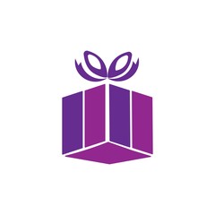 gift logo vector