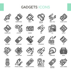 Gadget , Thin Line and Pixel Perfect Icons