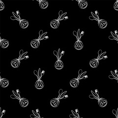 Dish Fork Knife Spoon Icon Seamless Pattern