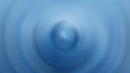 Abstract blurry spiral blue background
