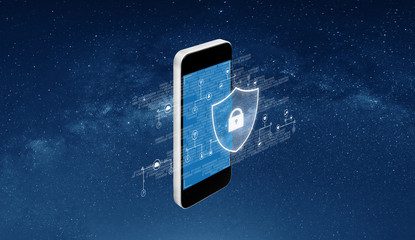 Digital data security and mobile phone security technology
