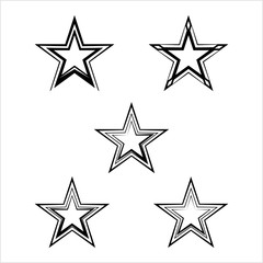 Obraz premium Star Shape Icon Design
