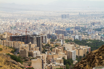 Obraz premium Darband Quarter, Tehran city, Iran