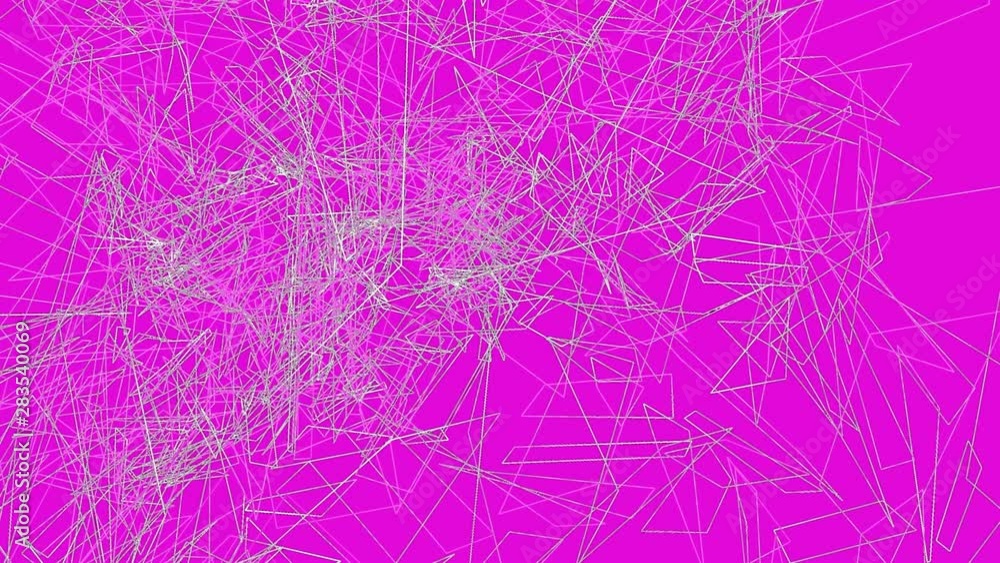 Poster abstract background with futuristic lines tunnel animation 3d render