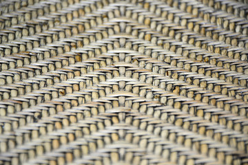 Retro vintage rattan texture pattern background