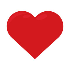 love heart romantic valentine cartoon