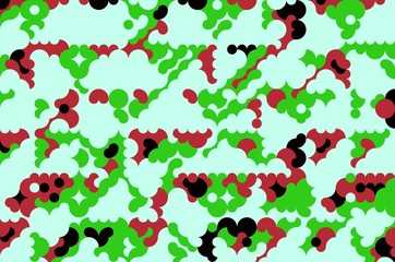 Abstract colorful canvas square geometric seamless pattern background