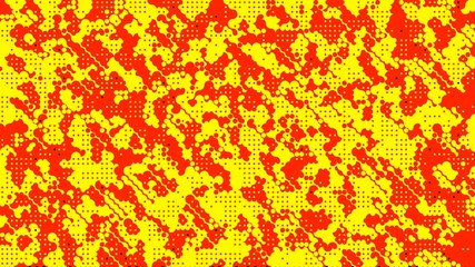 Abstract colorful canvas square geometric seamless pattern background