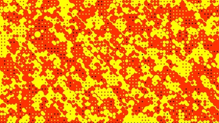 Abstract colorful canvas square geometric seamless pattern background