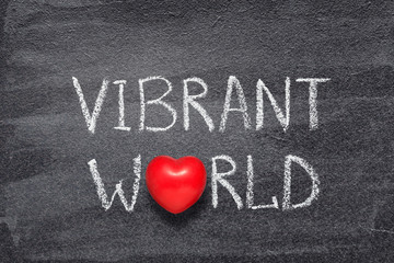 vibrant world heart