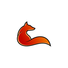 fox vector for business design concepts