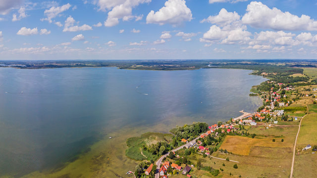 Jezioro Śniardwy, Mazury, Polska.