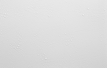 water drop on white surface as background - obrazy, fototapety, plakaty