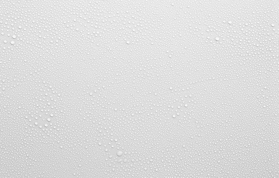 water drop on white surface as background