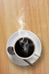 Hot coffee