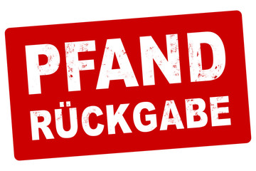 nlsb1073 NewLongStampBanner nlsb - german banner (deutsch) text - Pfandrückgabe: Stempel / einfach / rot / Vorlage - 1komma5zu1 - new-version - xxl g8393