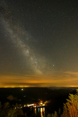 Schwarzwald, Hornisgrinde, Milchstraße.