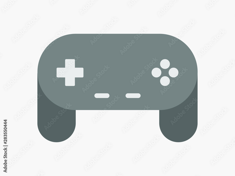 Wall mural video game controller icon vector illustration